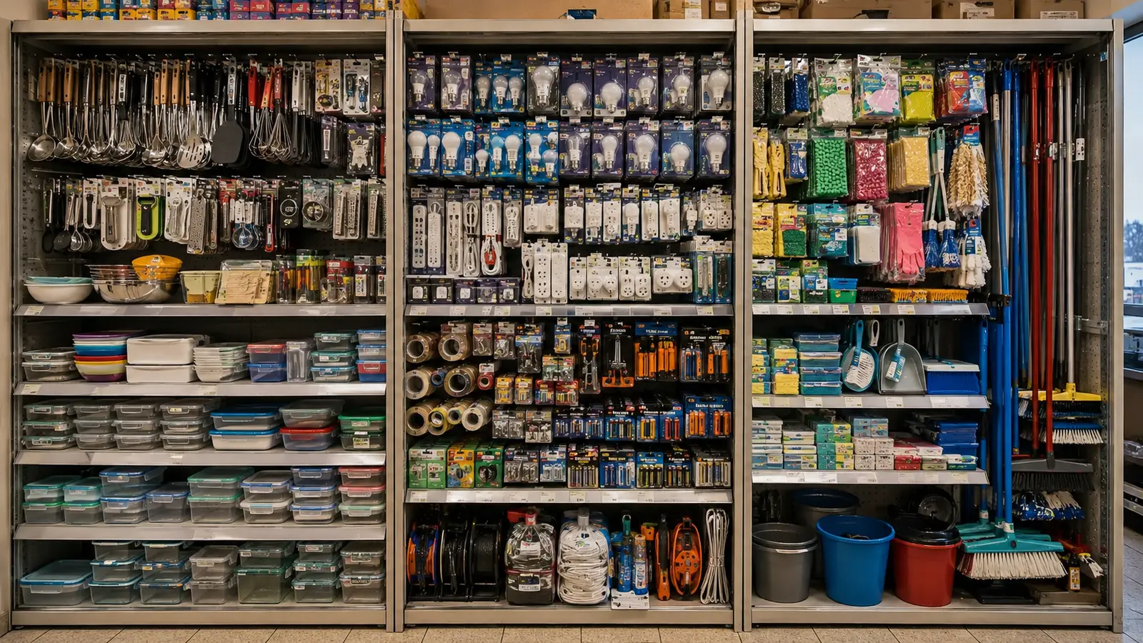 Analyse merchandising d'un rayon non alimentaire